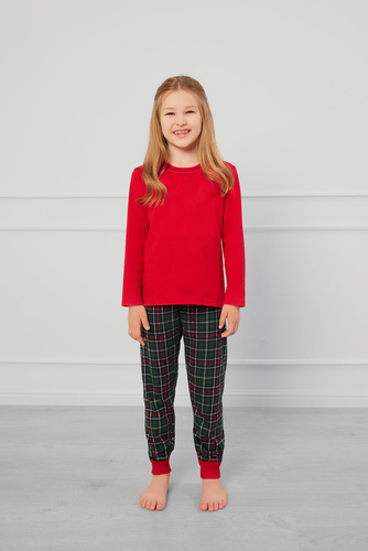 Fogo Pijama niño Moda Italiana - rojo/estampado