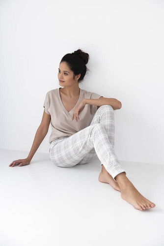 Pijama de mujer Lena Sensis - beige