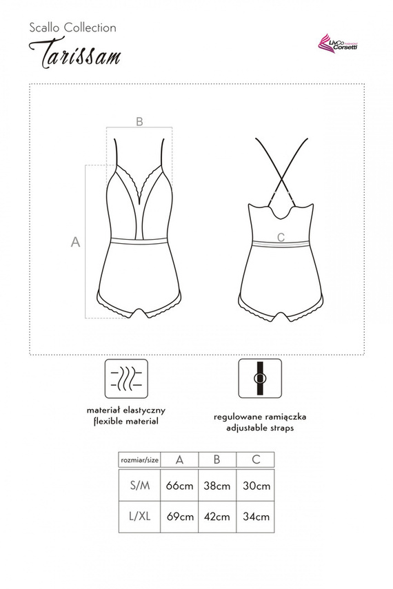 Tarissam Rosa LC 90565 Mono de mujer LivCo Corsetti Moda