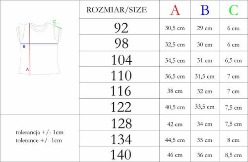 163850 Nicol Blusa cremosa para niña con mariposa de encaje y manga farol
