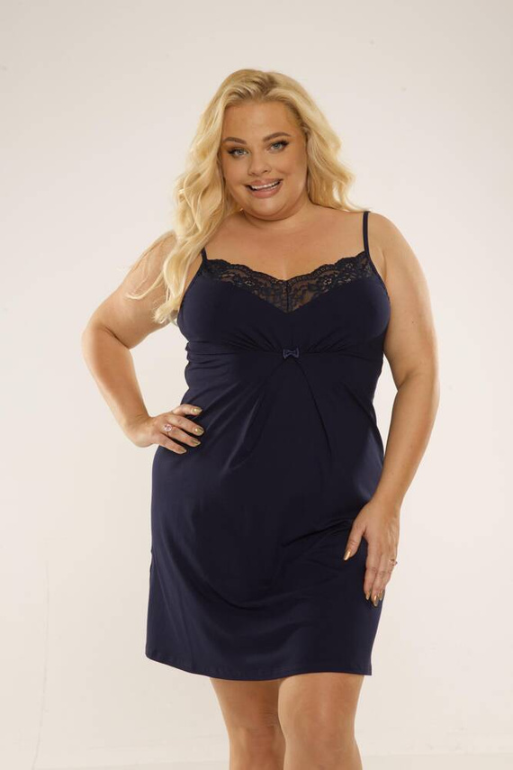 995 Camisón Chantal - azul marino