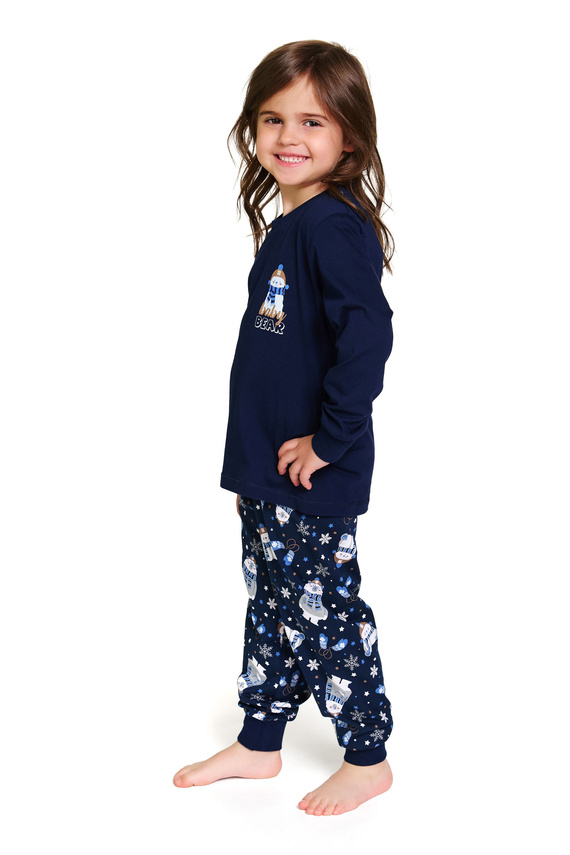 7339 Doctor Nap Cozy Bear pijama para niños - 100% algodón, unisex