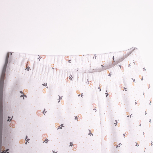 Nicol 220036 pijama niña 100% algodón suave cómoda flores