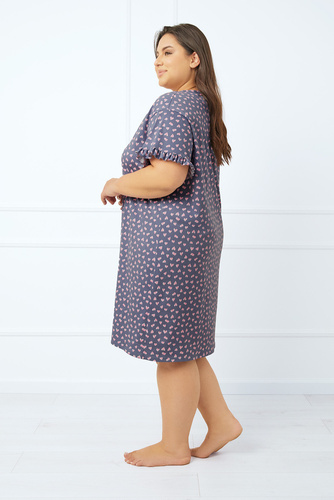 Lotte camisa de manga corta de las señoras Moda italiana - impresión