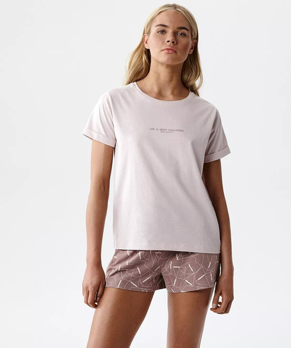 Atlantic NLP-508 Pijama Mujer 100% Algodón Corto