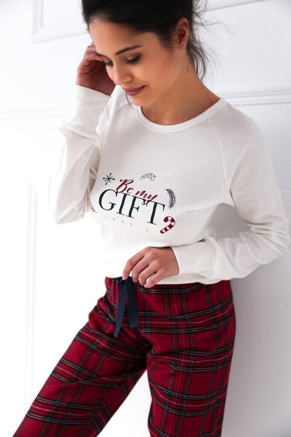 Maribel Interlock pijama de mujer Sensis - crema