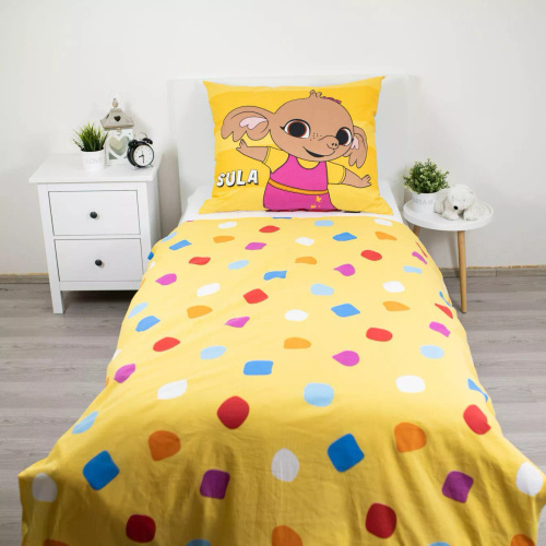 Ropa de cama Bing Conejito y Sula 140x200 Jerry Fabrics algodón
