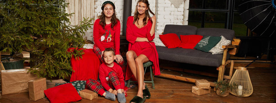 Song Albornoz de señora manga 3/4 Moda Italiana - rojo