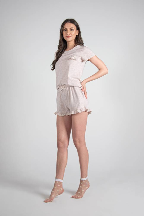 678 Mariposa II Forex pijama de mujer - beige melange