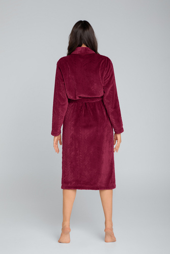 Bona Bata polar señora Moda Italiana - granate