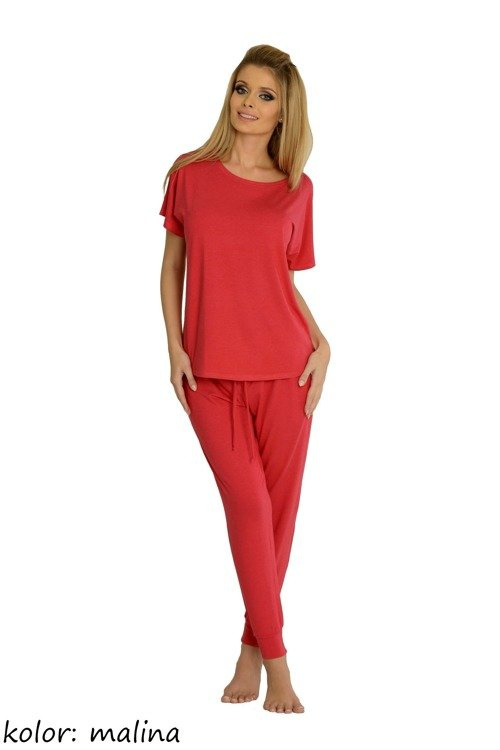 524 Paula Pijama de mujer De Lafense - frambuesa