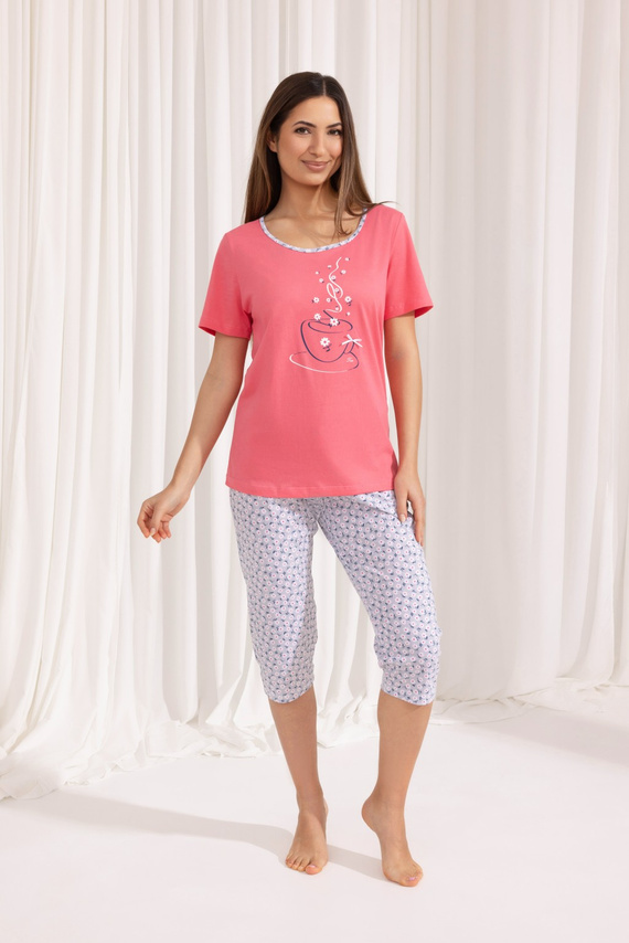 685 Pijama de señora Regina - coral