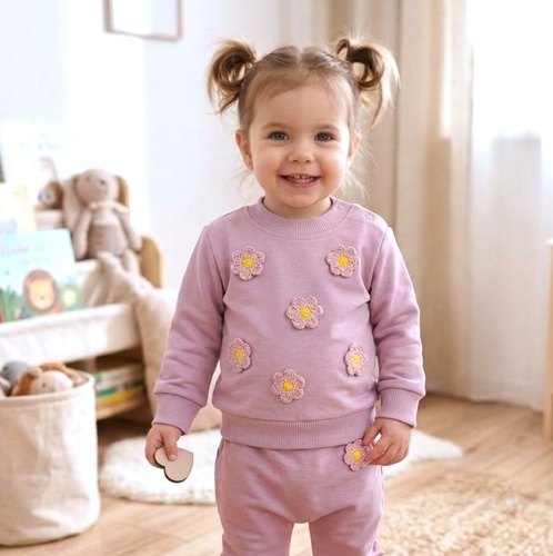 ABN-5615 Sudadera infantil Little Dreamers Nini de algodón orgánico - comodidad, sostenibilidad, respetuosa con el medio ambiente