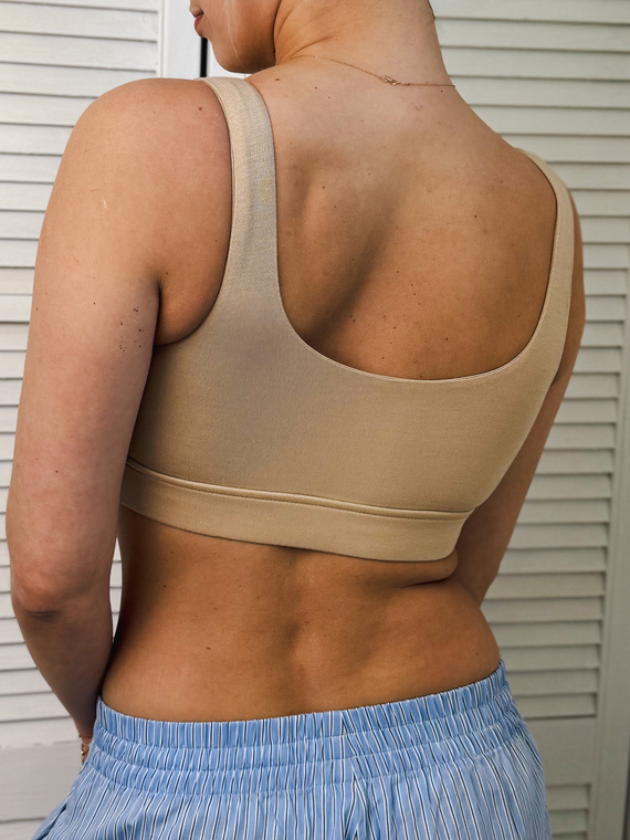 Milk&Love Mombri Klasyk sujetador lactancia impermeable beige