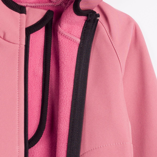 229001 Nicol Chaqueta softshell para niña con capucha, forro polar y reflectante