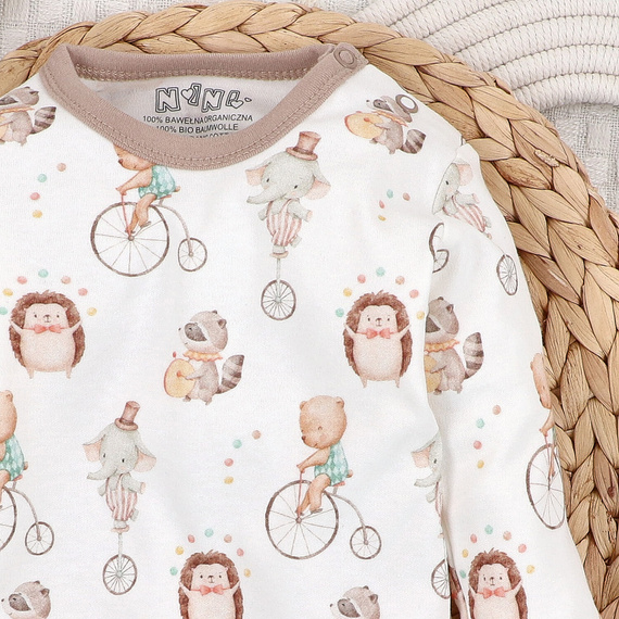 ABN-5583 Body Circus Baby de Nini - 100% algodón orgánico, suave con la piel, producción polaca