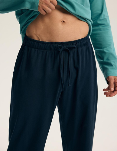 Henderson Core 45500 Flank Verde Pijama Masculina Larga 100% Algodón