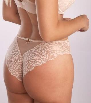 P-1101/3 Luna Braga de mujer Kinga - beige