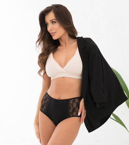 Elba maxi bottom Moda Italiana - negro