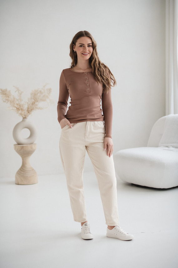 Tummy Milk&Love camiseta premamá y lactancia viscosa