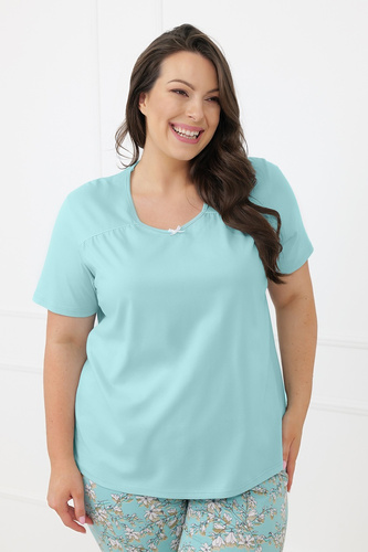 Pijama de mujer Misaki Italian Fashion algodón pantalón 3/4