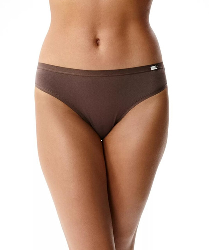 Atlantic 3CLP-002/Z26 Sport Braguitas de Algodón para Mujer 3-Pack Clásicas rosa-marrón claro