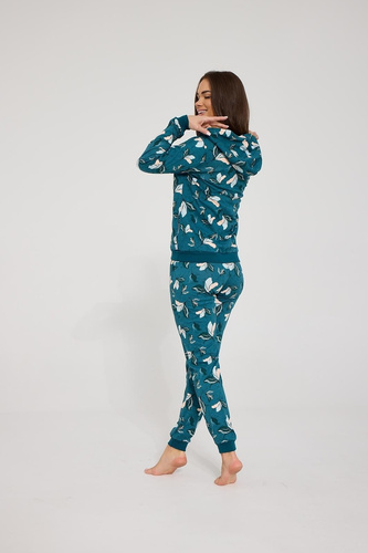 Cornette Betty 355/512 pijama de mujer 3 piezas 100% algodón marine
