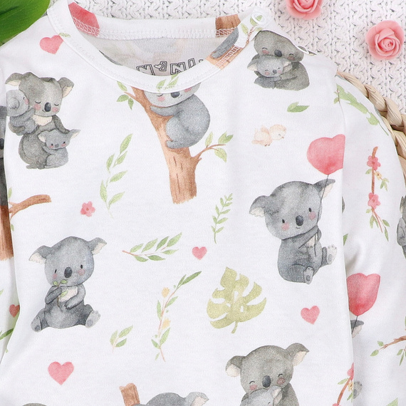 Body Nini 100% Koala algodón orgánico, fabricado en Polonia
