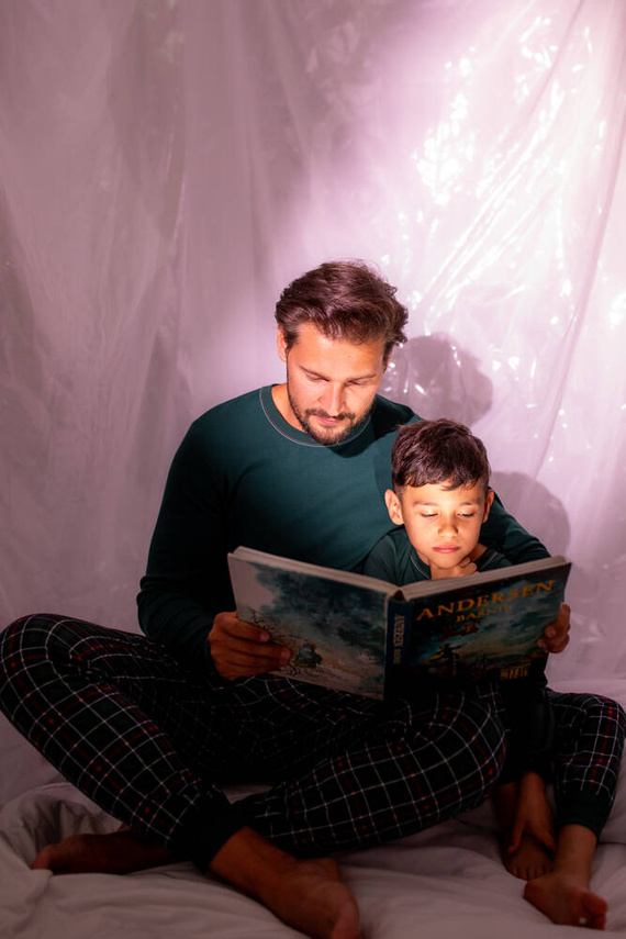 Fogo Pijama niño Moda Italiana - verde/estampado