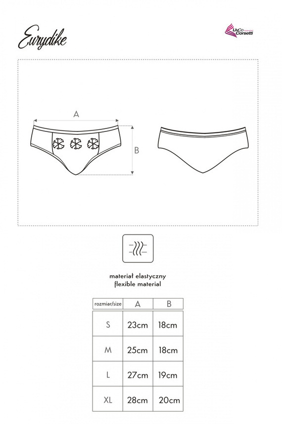 Eurydike Bragas de Moda para Mujer LivCo Corsetti - Negro