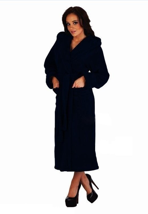 807 Luna II Bata larga de mujer Forex - Azul marino