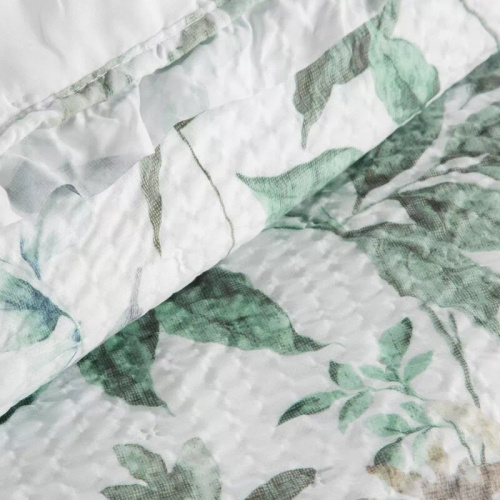 Narzuta Amanda Eurofirany blanca decorativa 100% poliéster elegante