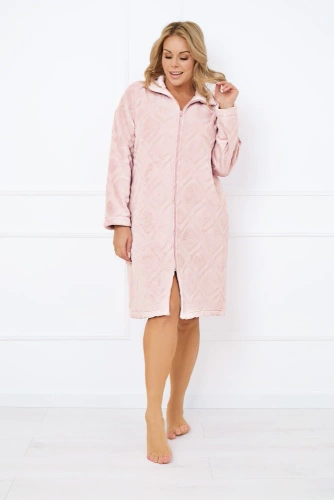 Arena Albornoz de mujer Italian Fashion - rosa empolvado