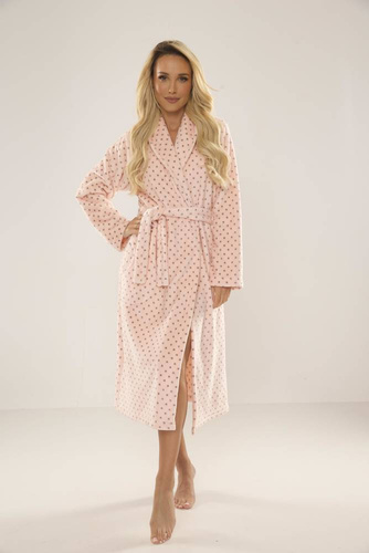 548 Albornoz largo de mujer Melanie Forex - Salmón