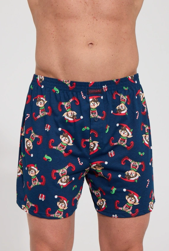 Bóxer hombre Cornette 016/26 Elf 2 unidades sueltas de algodón navideñas