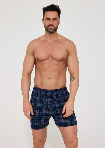 Cornette Comfort 002/339 008/339– boxers hombre de algodón a cuadros, corte cómodo y relajado