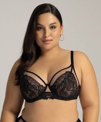 2146 Sujetador bralette Ava soft - negro