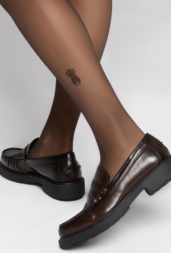 Medias Zień Scarab 02 15 den Gatta - lujosas, elásticas, sin braguitas | Colección Zień x Gatta