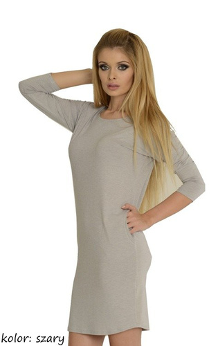 543 Camisón Paula manga 7/8 - melange claro