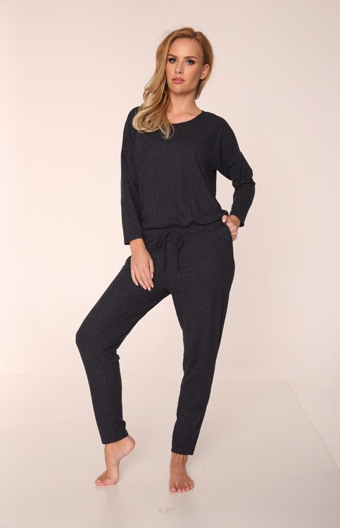 305 Paula Traje de pijama para mujer - Grafito