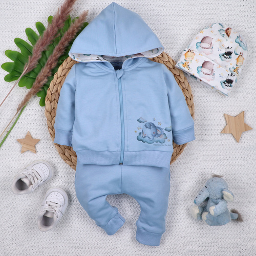 ABN-5614 Little Dreamers Nini, chándal infantil de algodón orgánico: cómodo, duradero y ecológico