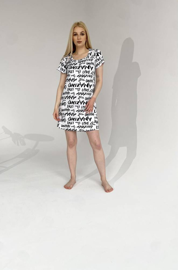 645 Camisón Amazing Forex - blanco-verde