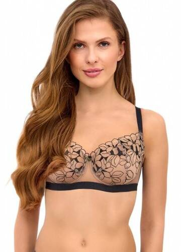 2512 Sujetador suave Lupoline - negro