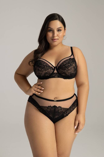 2145 Ava maxi sujetador semiacolchado negro