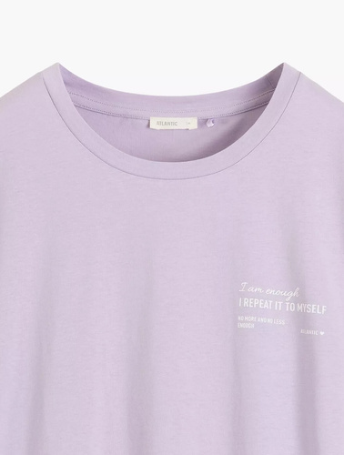 NLD-001 camisón mujer 100% algodón, corte holgado