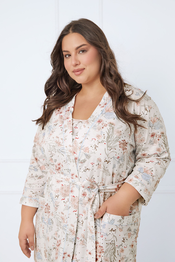 Solita Albornoz de mujer Moda italiana - estampado