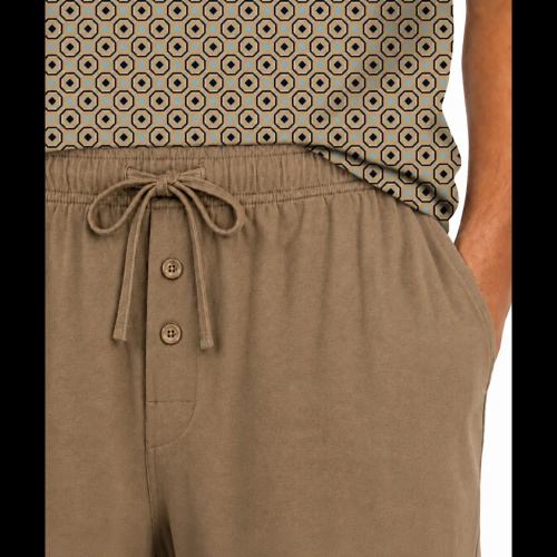 Sesto Senso 2723/02 Latte Pijama corta de hombre de algodón 100% algodón