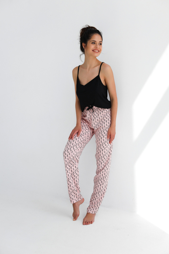 Pijama de mujer Paula Sensis - negro