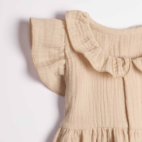 Nicol 224247 Vestido de Muselina para Niña 100% Algodón para Verano