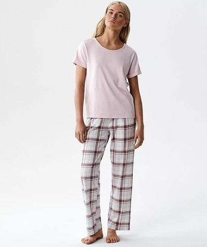 Pijama mujer Atlantic NLP-513 modal algodón manga corta pantalón